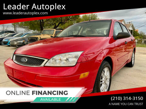 2007 Ford Focus for sale at Leader Autoplex in San Antonio TX