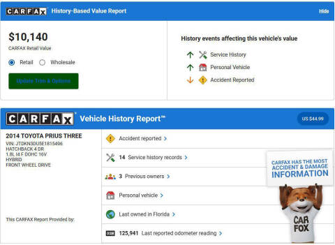 2014 Toyota Prius Three