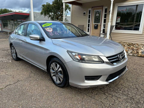 2013 Honda Accord for sale at G & G Auto Sales in Steubenville OH