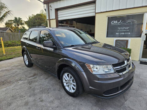 2017 Dodge Journey for sale at O & J Auto Sales in Royal Palm Beach FL