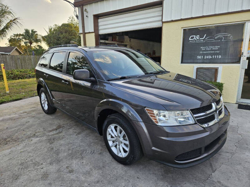 2017 Dodge Journey for sale at O & J Auto Sales in Royal Palm Beach FL