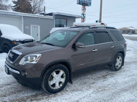 2008 GMC Acadia for sale at 5 Star Motors Inc. in Mandan ND