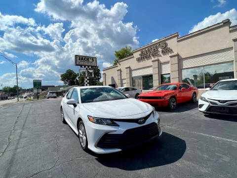 2021 Toyota Camry for sale at JACK'S MOTOR COMPANY in Van Buren AR