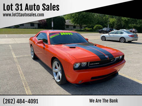 2008 Dodge Challenger for sale at Lot 31 Auto Sales in Kenosha WI