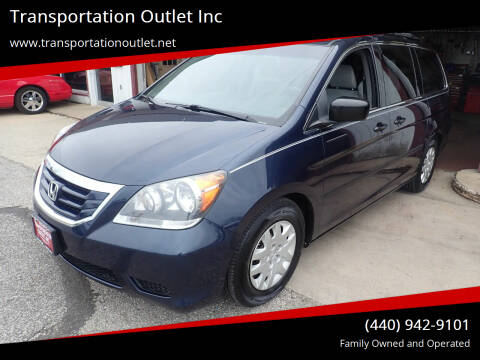 2010 Honda Odyssey for sale at Transportation Outlet Inc in Eastlake OH