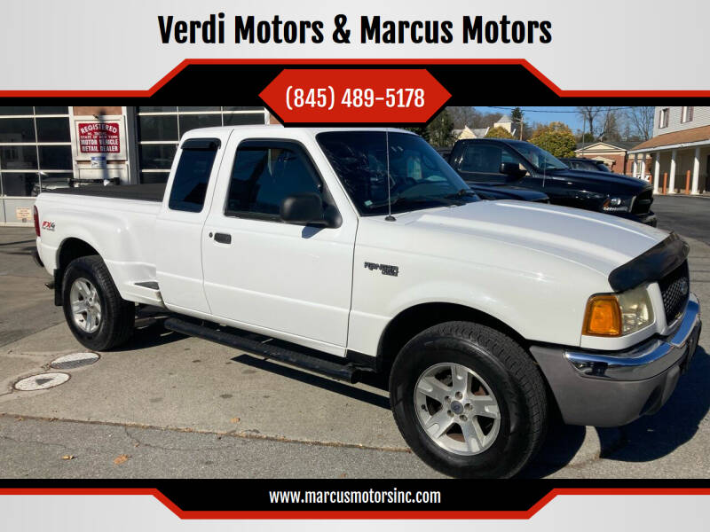 2003 Ford Ranger for sale at Verdi Motors & Marcus Motors in Pleasant Valley NY