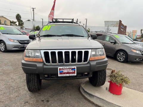 2001 Jeep Grand Cherokee for sale at ZAMORA MOTORS in Oxnard CA