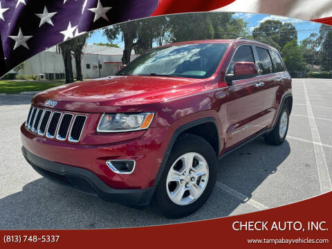 2014 Jeep Grand Cherokee for sale at CHECK AUTO, INC. in Tampa FL