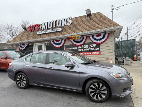 2015 Honda Accord Hybrid for sale at 973 MOTORS in Paterson NJ