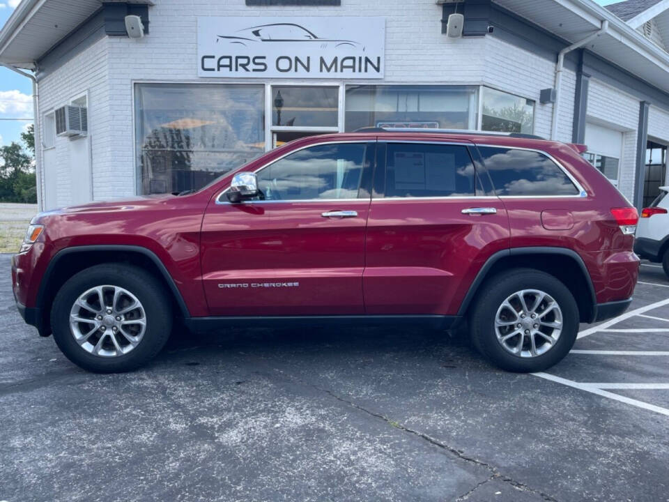 2015 Jeep Grand Cherokee for sale at Cars On Main in Findlay, OH