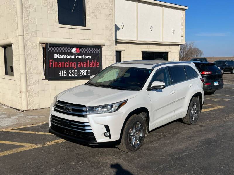 2018 Toyota Highlander for sale at Diamond Motors in Pecatonica IL