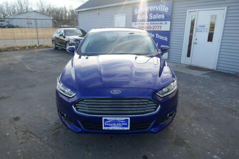 2013 Ford Fusion for sale at SCHERERVILLE AUTO SALES in Schererville IN