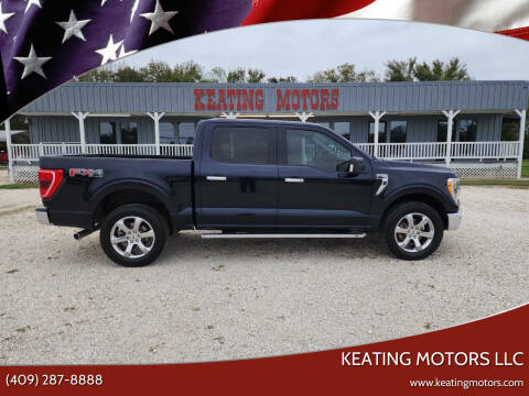 2021 Ford F-150 for sale at KEATING MOTORS LLC in Sour Lake TX