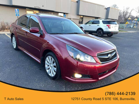 2012 Subaru Legacy for sale at T AUTO SALES LLC in Burnsville MN