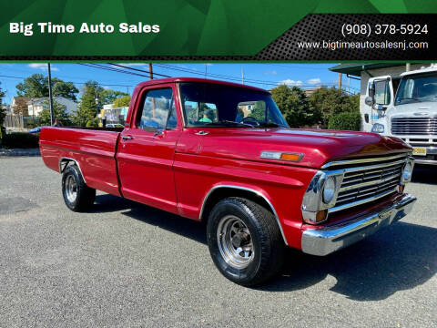 1968 Ford F-100 for sale at Big Time Auto Sales in Vauxhall NJ