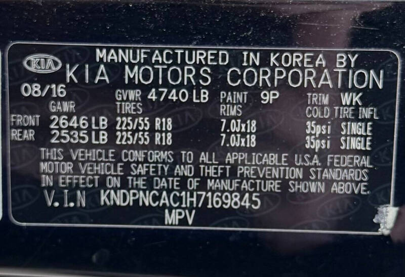 2017 Kia Sportage EX