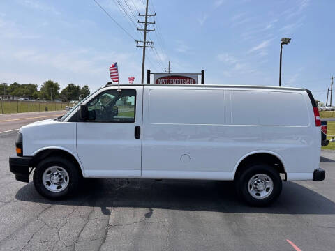 2018 Chevrolet Express for sale at MYLENBUSCH AUTO SOURCE in O'Fallon MO
