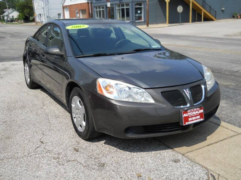 2007 Pontiac G6 for sale at NEW RICHMOND AUTO SALES in New Richmond OH