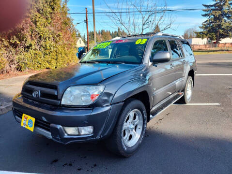 2003 Toyota 4Runner for sale at Hazel Dell Motors in Vancouver WA