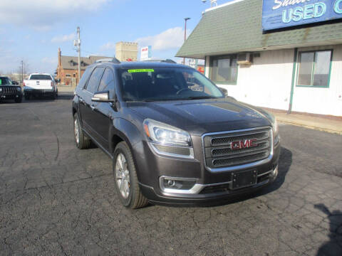 2015 GMC Acadia for sale at SHULTS AUTO SALES INC. in Crystal Lake IL