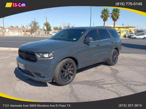 2017 Dodge Durango for sale at Escar Auto in El Paso TX