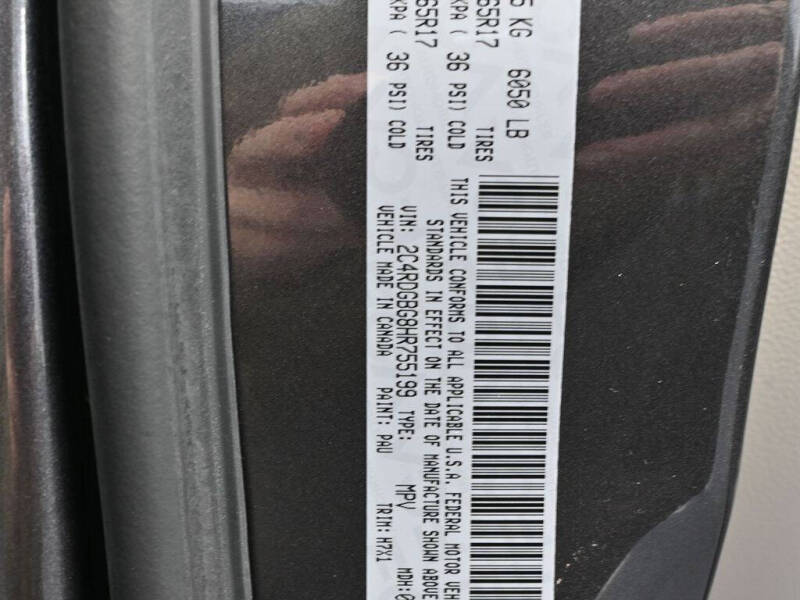 2017 Dodge Grand Caravan SE