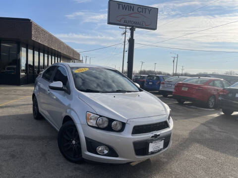2013 Chevrolet Sonic for sale at TWIN CITY AUTO MALL in Bloomington IL