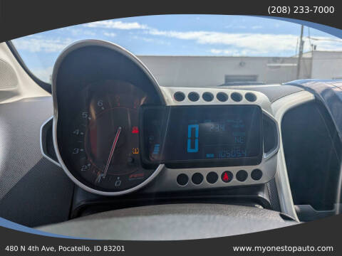 2016 Chevrolet Sonic RS Manual