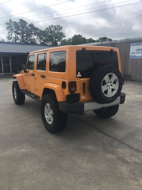 2012 Jeep Wrangler Unlimited Sahara