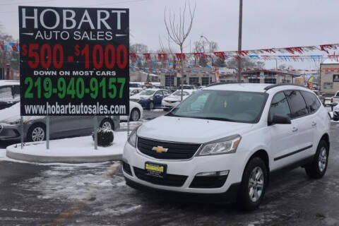 2017 Chevrolet Traverse for sale at Hobart Auto Sales in Hobart IN