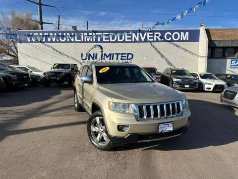 2011 Jeep Grand Cherokee for sale at Unlimited Auto Sales in Denver CO