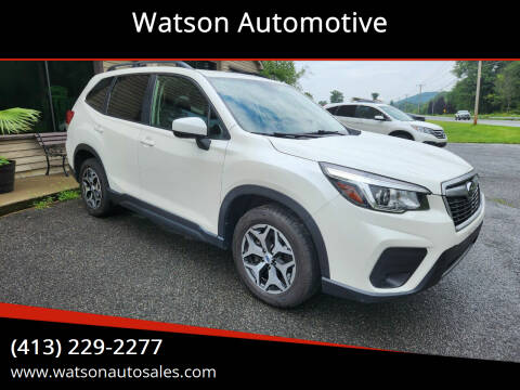 2019 Subaru Forester for sale at Watson Automotive in Sheffield MA