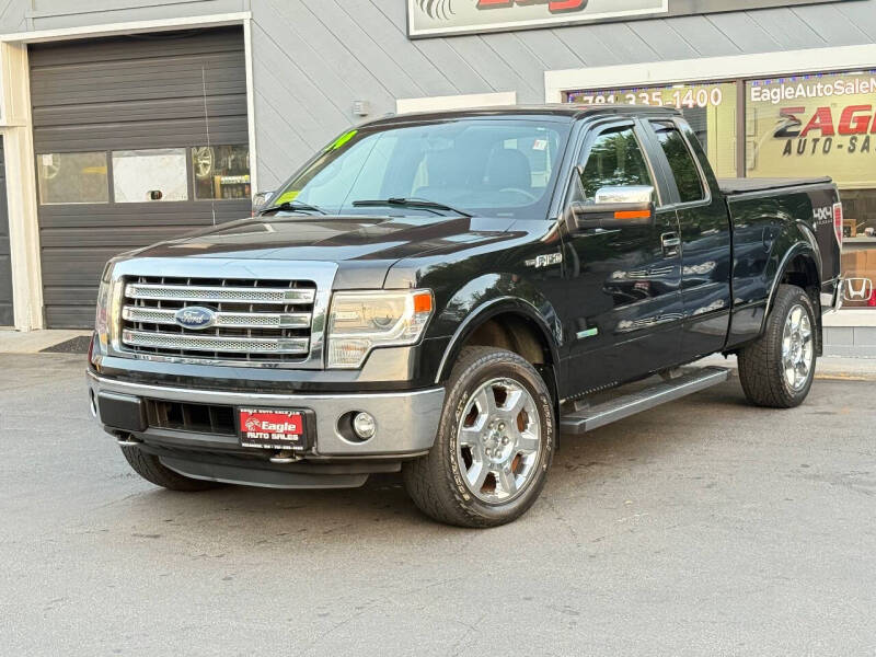 Used 2014 Ford F-150 Lariat with VIN 1FTFX1ET6EFA49125 for sale in Holbrook, MA