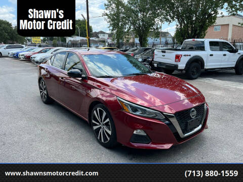 2019 Nissan Altima for sale at Shawn's Motor Credit in Houston TX