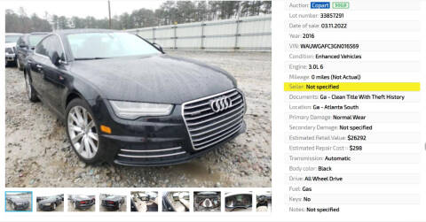 2016 Audi A7 3.0T quattro Premium Plus