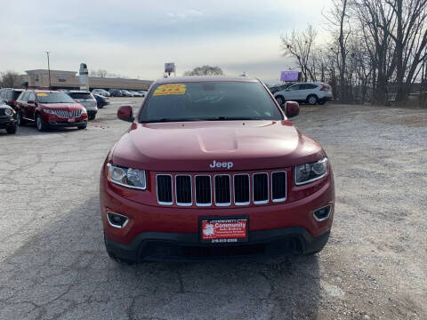 2015 Jeep Grand Cherokee for sale at Community Auto Brokers in Crown Point IN