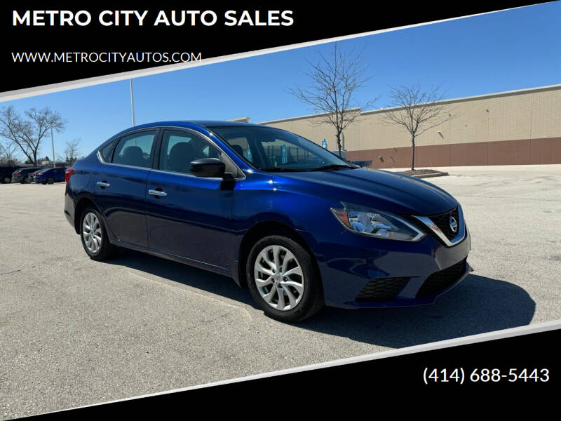 2018 Nissan Sentra for sale at METRO CITY AUTO SALES in Milwaukee WI