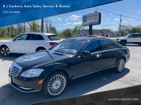 2010 Mercedes-Benz S-Class for sale at R J Cackovic Auto Sales, Service & Rental in Harrisburg PA