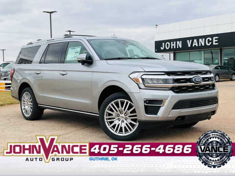 2024 Ford Expedition MAX for sale at Vance Fleet Services in Guthrie OK