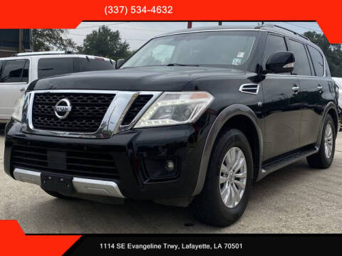 2017 Nissan Armada for sale at Acadiana Cars in Lafayette LA