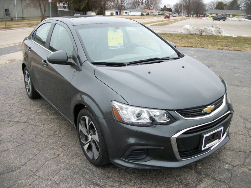 2019 Chevrolet Sonic for sale at USED CAR FACTORY in Janesville WI