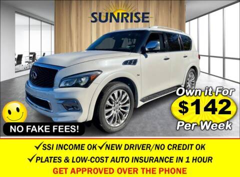 2016 Infiniti QX80 for sale at AUTOFYND in Elmont NY