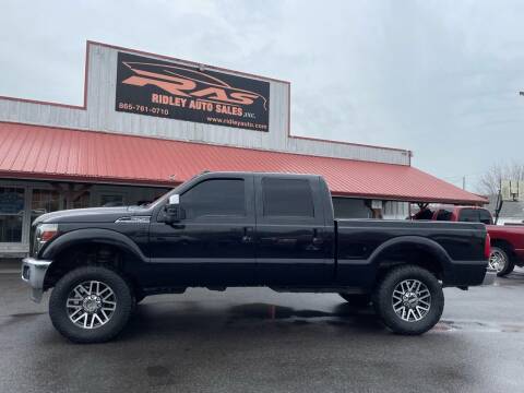 2012 Ford F-250 Super Duty for sale at Ridley Auto Sales, Inc. in White Pine TN