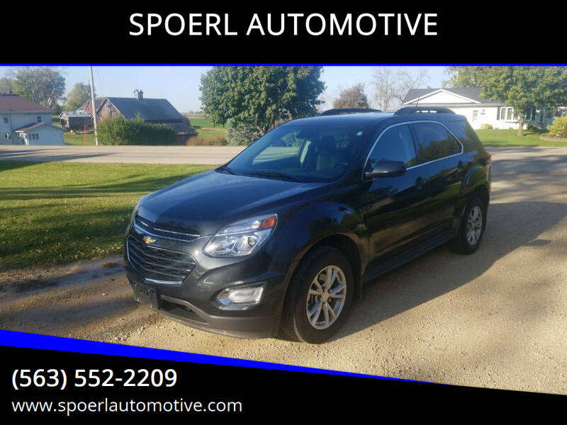 2017 Chevrolet Equinox for sale at SPOERL AUTOMOTIVE in Sherrill IA