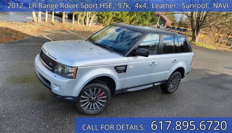 2012 Land Rover Range Rover Sport for sale at Carlot Express in Stow MA