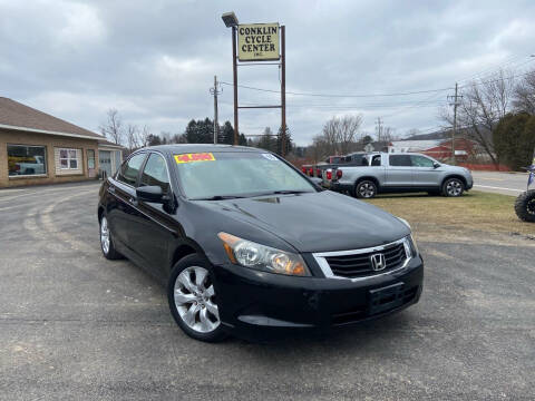 2010 Honda Accord for sale at Conklin Cycle Center in Binghamton NY