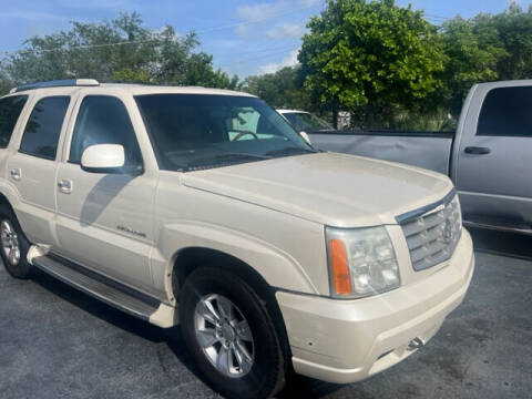2002 Cadillac Escalade for sale at Turnpike Motors in Pompano Beach FL