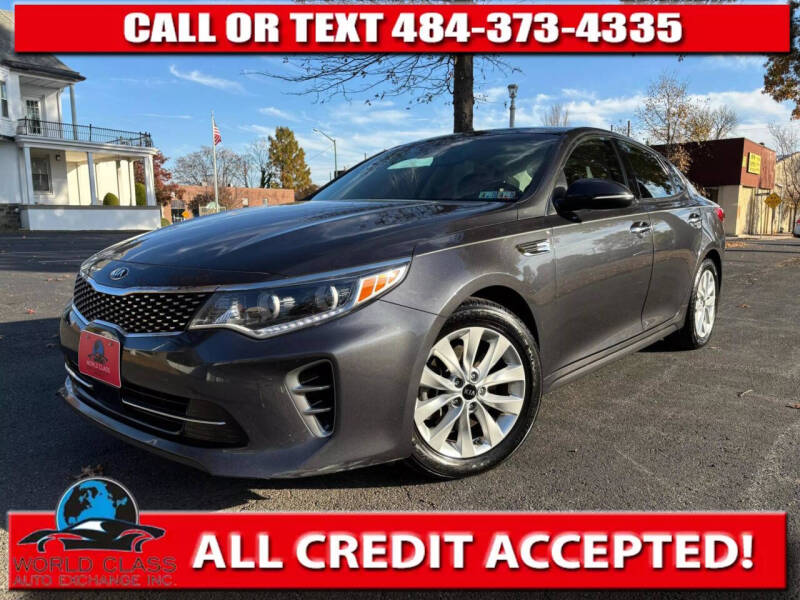 2017 Kia Optima for sale at World Class Auto Exchange in Lansdowne PA