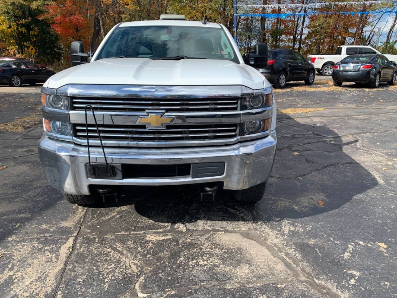 2015 Chevrolet Silverado 2500HD for sale at Chuckie Bizzarro's Fleetwing Auto in Erie, PA