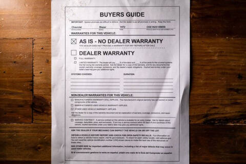 1972 Chevrolet Blazer